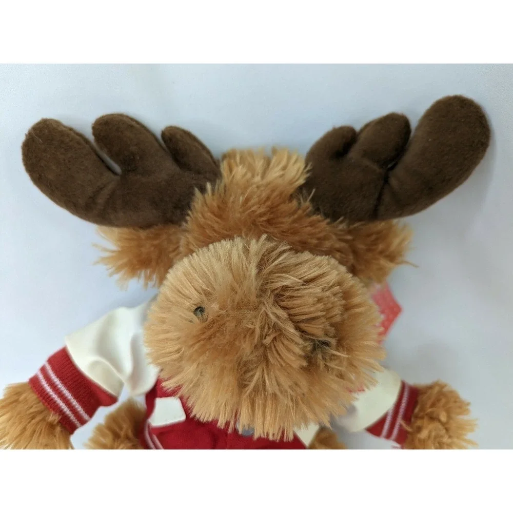 Creature Comforts Reindeer Moose Plush 12 Inch Ottawa‎ Jacket Stuffed Animal Toy